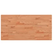 Vidaxl Mizna plošča 100x50x2,5 cm pravokotna trdna bukovina