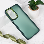 Maska za Samsung A175 Galaxy A17 Shining Camera tamno zelena