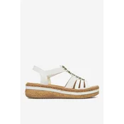 Sandali Rieker V0920-80 Bela