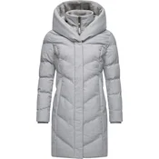 Ragwear Funkcionalen plašč Natalka pegasto siva