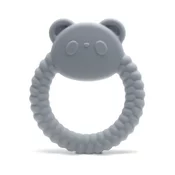 Silikonska grickalica Lorelli Premium - Panda, Grey