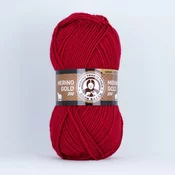 Preja za pletenje Madame Tricote Paris Merino Gold 200 - 100 g | izberite barvo - 033 rdeča