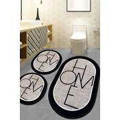 Lessentiel Maison Set prostirki za kupatilo Mohe, 3 Komada, Šarena