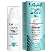 Eveline Eveline Hyaluron Super Needles vlažilni in posvetljevalni mezo-booster za obraz 50 ml