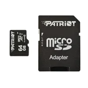 Micro SDHC 64GB Patriot Class 10 LX Series UHS-I PSF64GMCSDXC10 up to 85MB/s