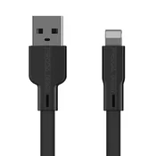 Proda Fons PD-B18i Lightning kabel 2.1A 1M črne barve