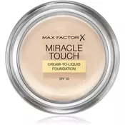 Max Factor Miracle Touch Cream-To-Liquid SPF30 hidratantni i kremasti puder 11,5 g nijansa 047 Vanilla