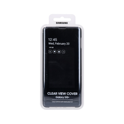 Samsung original torbica Clear View EF-ZG975CBE za Galaxy S10 Plus G975, črna