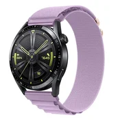 BStrap Nylon Loop pašček za Garmin Vivoactive 5, lavender
