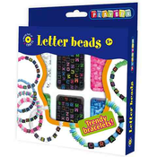 PLAYBOX Naredi sam Zapestnice Kreativne Perlice Črke NEON 5+