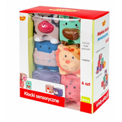 shumee Mehke senzorične kocke Smily Play