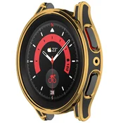 Zaščitni ovitek za Samsung Galaxy Watch 5/4 40mm – črna/zlata