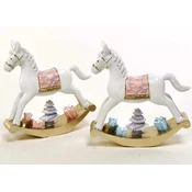 Novogodišnja figura konjic h13cm ( 86192 )