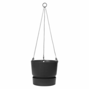 elho Greenville viseči lonček 24 cm - Črna