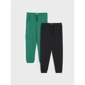 Sinsay - Dres pantalone 2 komada - zeleno