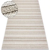 Rugsx Preproga JERSEY 19233 bež - Linije, strukturna, 160x220 cm Bež