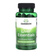 Swanson Liver Essentials, Liver Support, 90 zeliščnih kapsul
