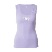 GAP Top svetlo lila/bela