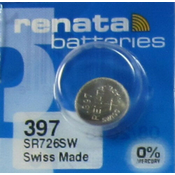 RENATA Renata baterija 397 1,55V Srebro oksid dugme baterija za SAT, Pakovanje 1kom