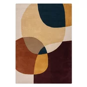 Ljubicasti rucno raden vunen tepih 160x230 cm Glow Purple Multi – Flair Rugs