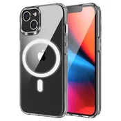 OEM Transparentni etui za iPhone 13 PRO Clear Mag Cover (MID), združljiv z MagSafe