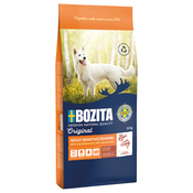 Bozita Original Adult Sensitive koža & dlaka z lososom in rižem - brez žit - Varčno pakiranje: 2 x 12 kg