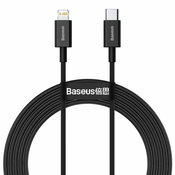 Baseus Superior Series USB-C/Lightning Cable 20W, PD, 2m (black)