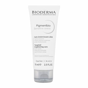 BIODERMA Pigmentbio Sensitive Areas Targeted Brightening Care krema za tijelo protiv tamnih mrlja na osjetljivim i intimnim mjestima 75 ml za žene