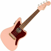 Fender Fullerton Jazzmaster Uke Koncertni ukulele Shell Pink