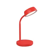 LED namizna svetilka MAULabby, rdeča, plastika, višina 30 cm - Študija/pisarna