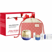 Shiseido Vital Perfection Uplifting and Firming Cream Pouch Set poklon set (za zagladivanje kontura)