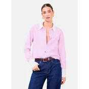 Lipsy Bluza svetlo roza/bela