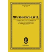 MUSSORGSKY/RAVEL:PICTURES AT AN EXHIBITION STUDY SCORE