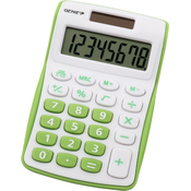 Kalkulator genie 8-mestni žepni 120 b zelen GENIE