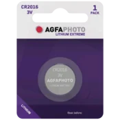 AgfaPhoto Baterija litijeva, CR2016, 3V, gumbasta, blister 1 kos. - CR2016 B1