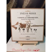 Poročna vabila VINTAGE PORVIN 106