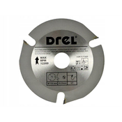 DREL REZALNI DISK ZA LES 125 mm * 22 * 3 oz