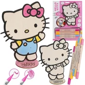HELLO KITTY Hello Kitty Slikanje po številkah, ustvarjalni komplet za deklice, umetniški komplet za slikanje