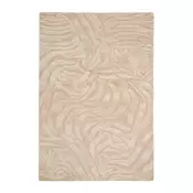 Bež ročno tkana preproga iz mešanice volne 200x300 cm Tribet – Kave Home