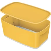 Leitz Škatla za shranjevanje s pokrovom Cosy MyBox, S, rumena