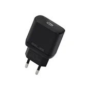 shumee 30W Beline GaN Power Delivery stenski polnilnik USB-C črne barve