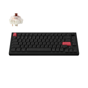 Keychron Keychron Q1 Max QMK/VIA Brezžična Mehanska Tipkovnica, Bluetooth/2.4 GHz, Brown Tactile Switch, US Layout, Q1M-M3S, (21733275)