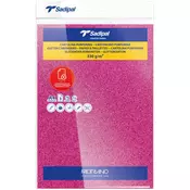 Papir glitter A4 330g pk3 Sadipal Fabriano S0020307 roze