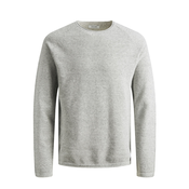 JACK & JONES Muški džemper 12157321, Svetlosivi