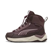 PUMA Evolve 2.0 High Boots Kids, Shoes, Rich Cocoa/Powder Pink/Chocolate Fondue, 30