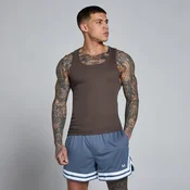 MP Mens Lift Ribbed Muscle Fit Tank - Chocolate - S