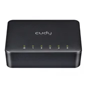 Cudy Switch FS105D, 5-portni 10/100Mbps, Crni