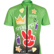 Nakamura COMIC JERSEY, maja o.kr kol, zelena 121522-1