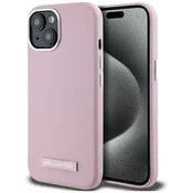 1 to 3 Karl Lagerfeld Ovitek Iphone 15 Za Magsafe Fw Kovinska Ploščica Zaščita Telefon