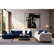 Atelier del Sofa Kutna sofa Boston, 300x186 cm, Plava